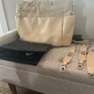 BEIS - the diaper bag in beige